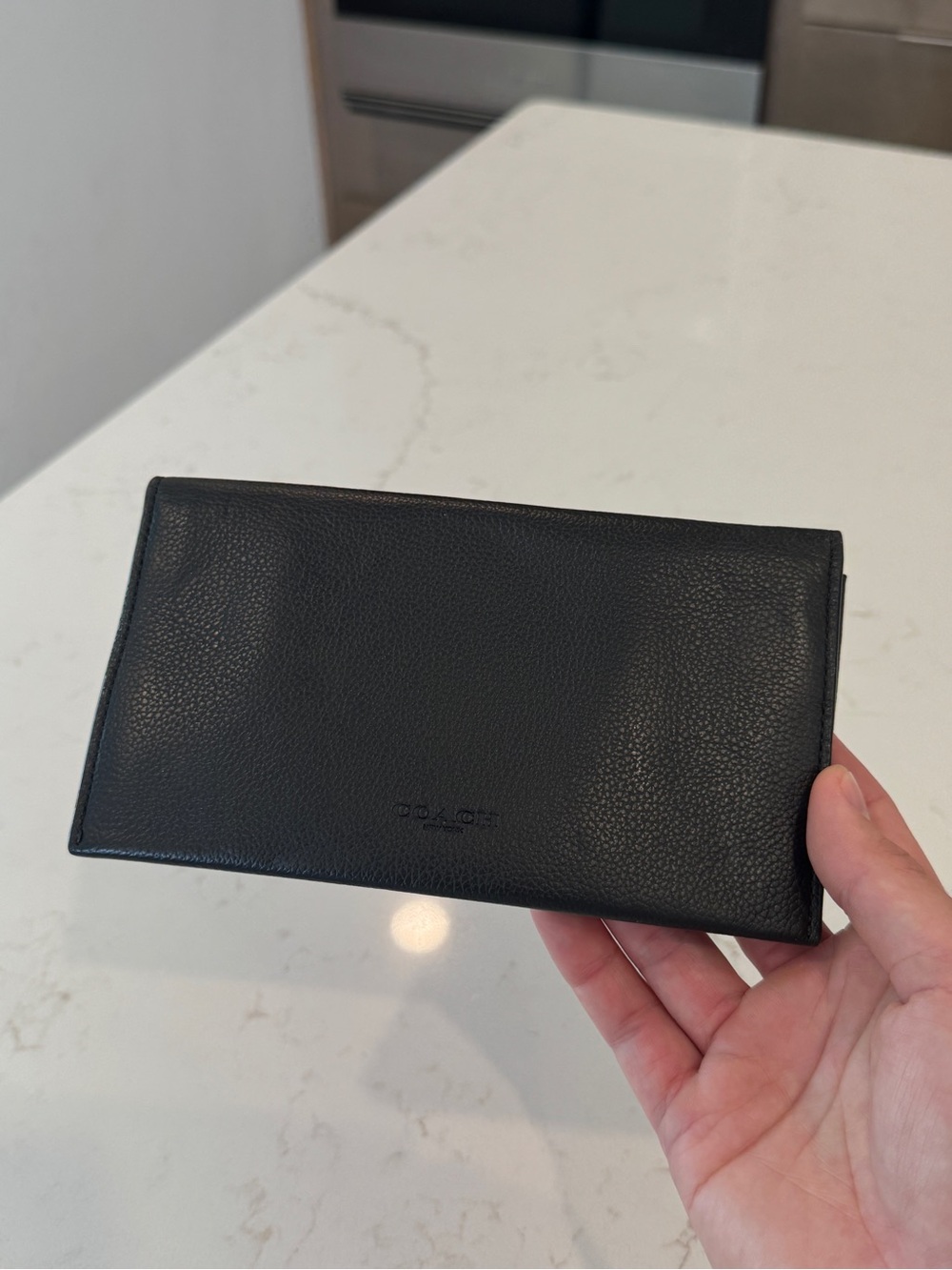 COACH WALLET BIFOLD BLACK